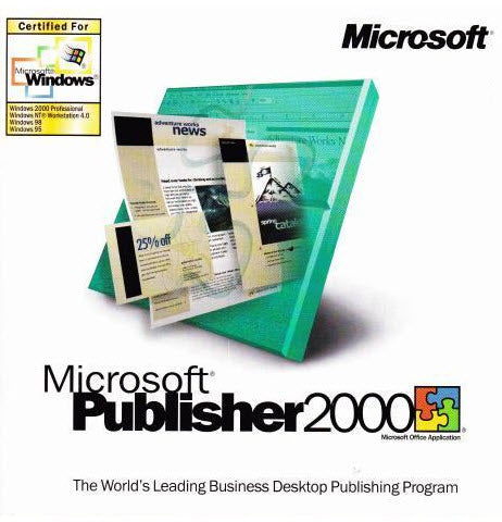 Microsoft Publisher 2000 Upgrade