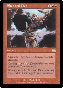 Magic The Gathering Card: Slice and Dice #232 Onslaught
