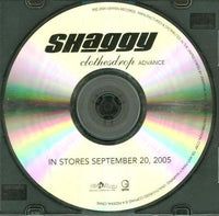 Shaggy: Clothes Drop Advance Promo w/ Artwork