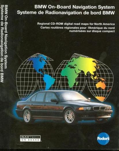BMW On-Board Navigation System 3 Digital Road Map North Central w/ Manual