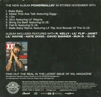Chingy: Powerballin' Album Mix Sampler Promo w/ Artwork