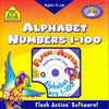 School Zone: Alphabet Numbers 1-100