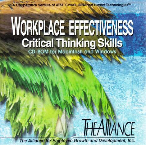 Workplace Effectiveness: Critical Thinking Skills