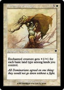 Magic The Gathering Card: Strength of Unity #40 Invasion X4