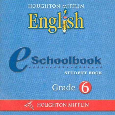 Houghton Mifflin English Eschoolbook Grade 6