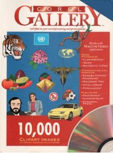 Corel Gallery: 10,000 Clipart Images