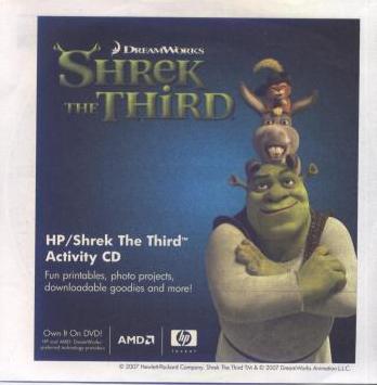 HP Shrek The Third: Activity CD