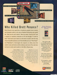 Who Killed Brett Penance