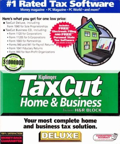 TaxCut 2000 Deluxe Home & Business