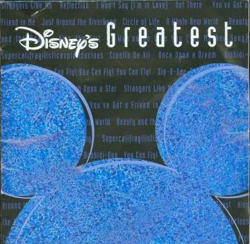 Disney's Greatest Volume 1 w/ Front Artwork