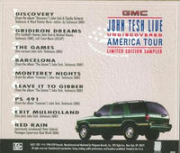 John Tesh: Live Undiscovered America Tour Limited Edition Sampler GMC Promo w/ Artwork