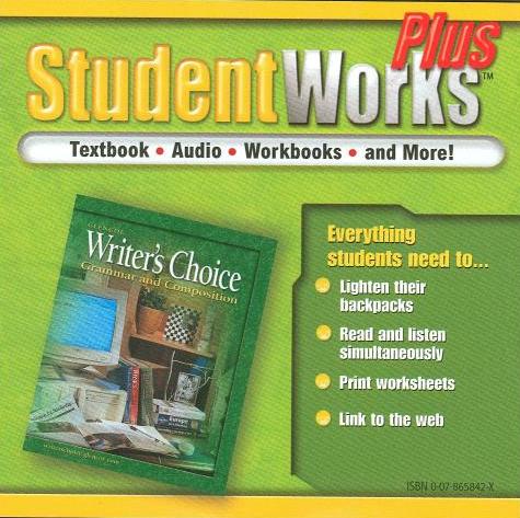 Glencoe Writer's Choice: StudentWorks Plus Grade 12