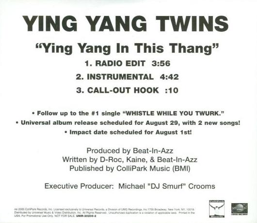 Ying Yang Twins: Ying Yang In This Thang Promo