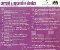 Universal Music Publishing Group: Current & Upcoming Singles 6 Nov/Dec 2005 Promo w/ Artwork