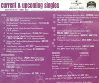 Universal Music Publishing Group: Current & Upcoming Singles 6 Nov/Dec 2005 Promo w/ Artwork