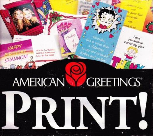 American Greetings Print!