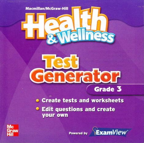 Health & Wellness: Test Generator Grade 3