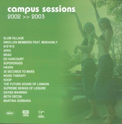 Campus Sessions: 2002-2003 Promo w/ Artwork - NeverDieMedia