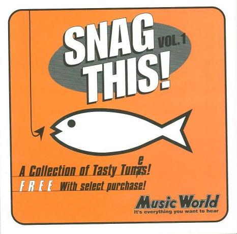 Snag This!: A Collection Of Tasty Tunes Vol. 1 Promo w/ Artwork