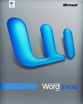Microsoft Word 2004 Upgrade