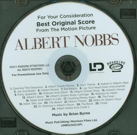 For Your Consideration: Albert Nobbs: Best Original Score Promo