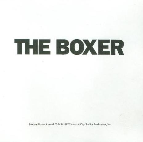 For Your Consideration: The Boxer Promo w/ Artwork