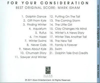 For Your Consideration: Dolphin Tale: Best Original Score Promo w/ Artwork
