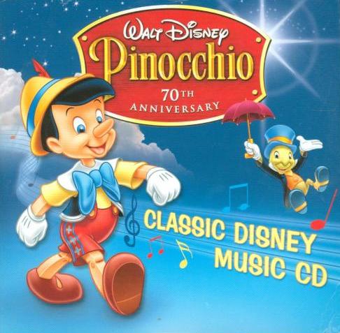 Pinocchio 70th Anniversary: Classic Disney Music Promo w/ Artwork