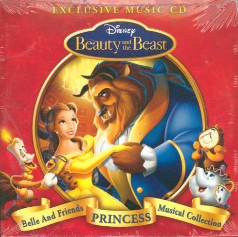 Disney's Beauty And The Beast: Belle And Friends Princess Musical Collection Promo w/ Artwork