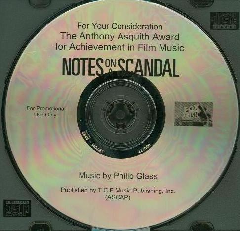 For Your Consideration: Notes On A Scandal: Best Original Score Anthony Asquith Award Promo