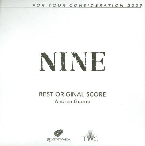 For Your Consideration: Nine: Best Original Score Promo w/ Artwork