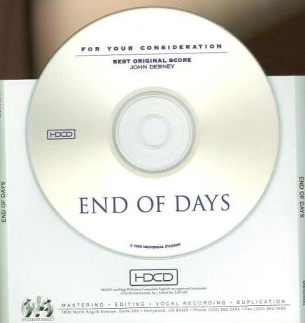 For Your Consideration: End Of Days: Best Original Score Promo