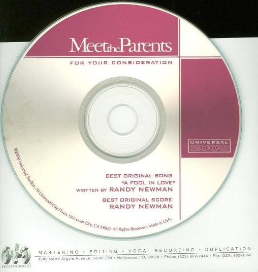 For Your Consideration: Meet The Parents: Best Original Song & Score Promo