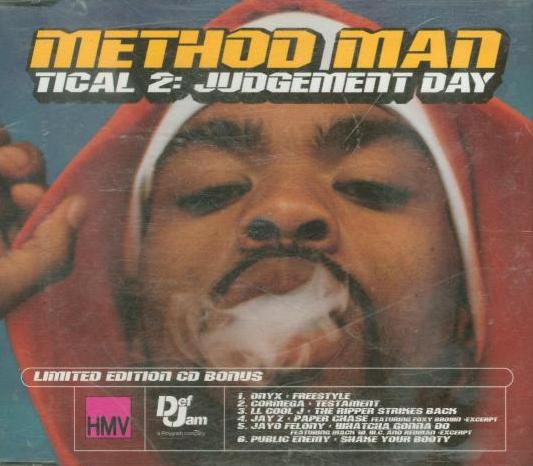Method Man: Tical 2: Judgement Day Limited Promo w/ Artwork