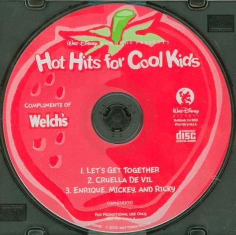 Walt Disney Records Presents: Hot Hits For Cool Kids Promo