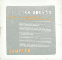 Josh Groban: Sampler Promo w/ Artwork