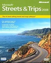 Microsoft Streets & Trips 2008 w/ Manual