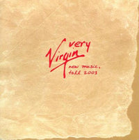 Very Virgin: New Music, Fall 2003 Promo w/ Artwork