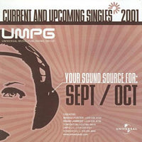Universal Music Publishing Group: Current & Upcoming Singles Sept/Oct 2001 Promo w/ Artwork