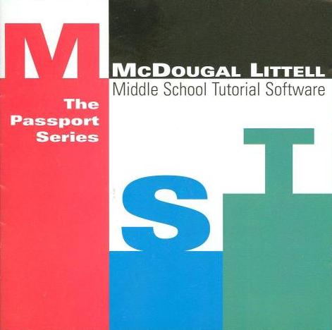 McDougal Littell Middle School Tutorial Software Passport Series