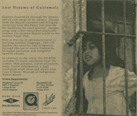 Lost Dreams Of Guatemala Interactive CD-ROM