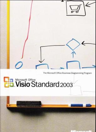Microsoft Visio 2003 Upgrade w/ Manual