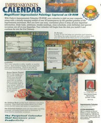 Impressionist Calendar