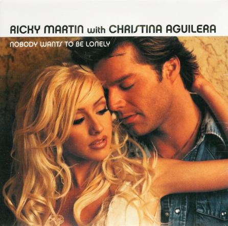 Ricky Martin With Christina Aguilera: Nobody Wants To Be Lonely 1-Track Promo - NeverDieMedia