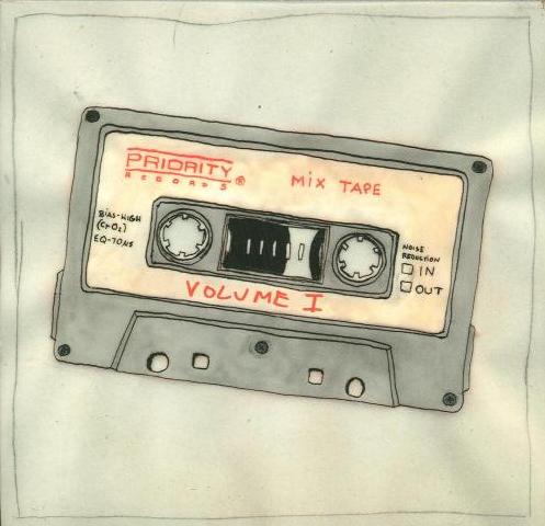 Priority Records Mix Tape Volume 1 Promo w/ Artwork