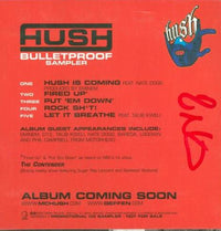 Hush: Bulletproof Sampler Promo w/ Artwork