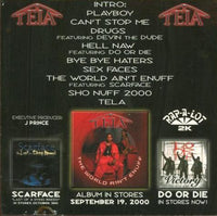 Tela: The World Ain't Enuff Street Mix Promo w/ Artwork
