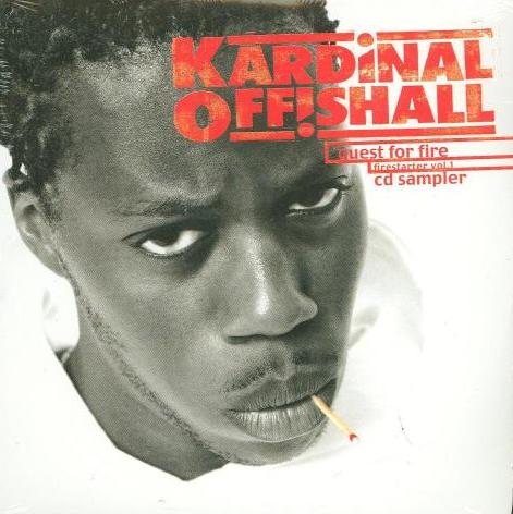 Kardinal Offishall: Quest For Fire Firestarter Sampler Vol. 1 Promo w/ Artwork