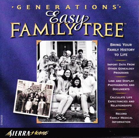 Generations Easy Family Tree