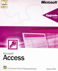 Microsoft Access 2002 Upgrade w/ Manual